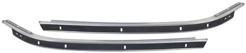 1978 Chevrolet Camaro T-TOP A PILLAR WEATHERSTRIP CHANNELS; PAIR 153860 | 153860