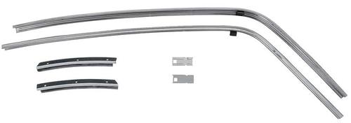 1972 Chevrolet Camaro ROOF RAIL WEATHERSTRIP CHANNEL RETAINER SET 6 PIECE SET MODELS WITHOUT T-TOP | 748813