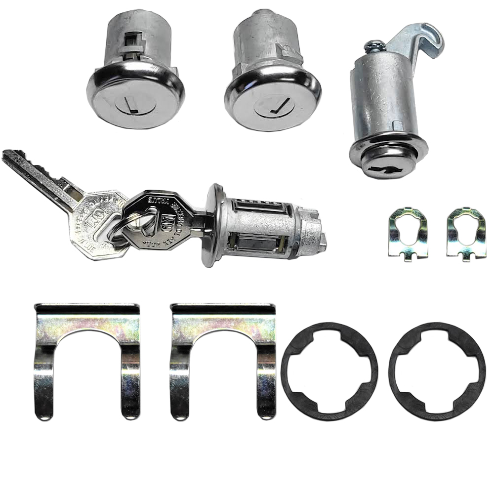 1965 Chevrolet El Camino IGNITION DOOR AND GLOVE BOX LOCK KIT - 383 | KL10023E