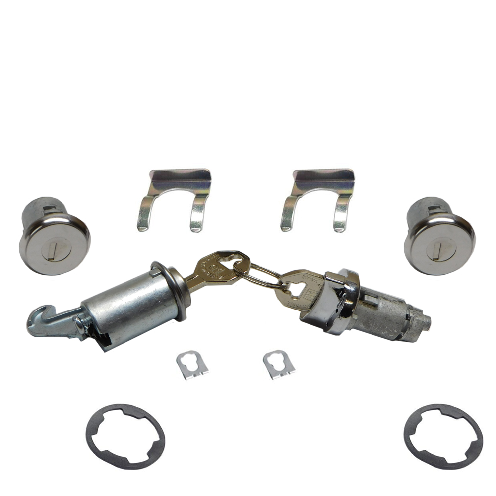 1964 Chevrolet El Camino IGNITION DOOR AND GLOVE BOX LOCK KIT - 382 | KL10024E