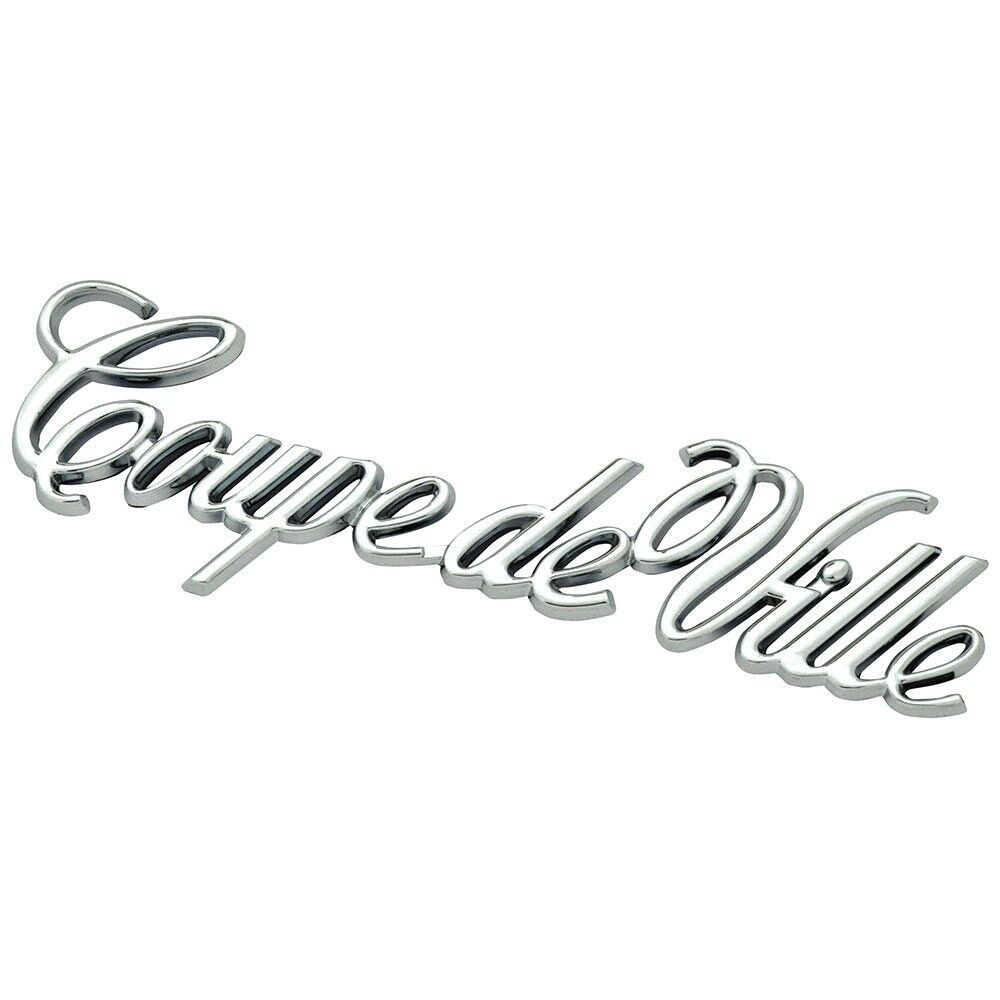 1984 Cadillac Cars REAR QUARTER PANEL EMBLEM “COUPE DEVILLE” GM