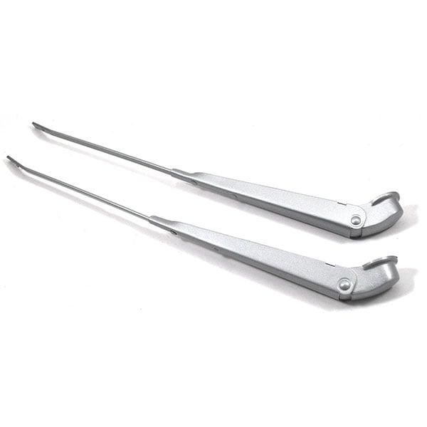 1963 Oldsmobile Full Size WIPER ARM SET; POLISHED STAINLESS STEEL; 14