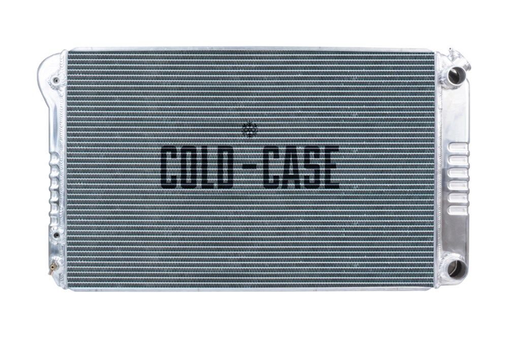 1972 Pontiac GTO/LeMans/Tempest ALUMINUM COLD CASE PERFORMANCE RADIATOR WITH LS SWAP DUAL FLOW RADIATOR – GMA546A | CS10019Z