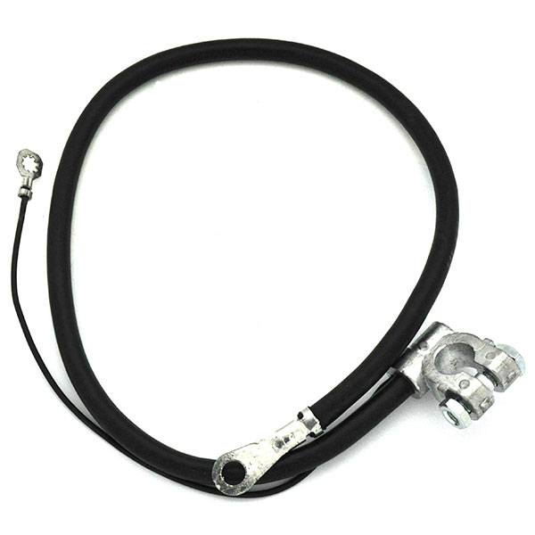 1970 Oldsmobile Cutlass/442/F85 T BATTERY CABLE, NEGATIVE, V8, 455 C.I. (TOP POST CABLE) | 15670