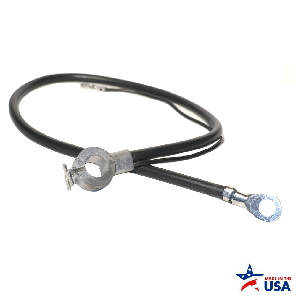 1969 Oldsmobile Cutlass/442/F85 S BATTERY CABLE, NEGATIVE, V8, 350 C.I. | 12475