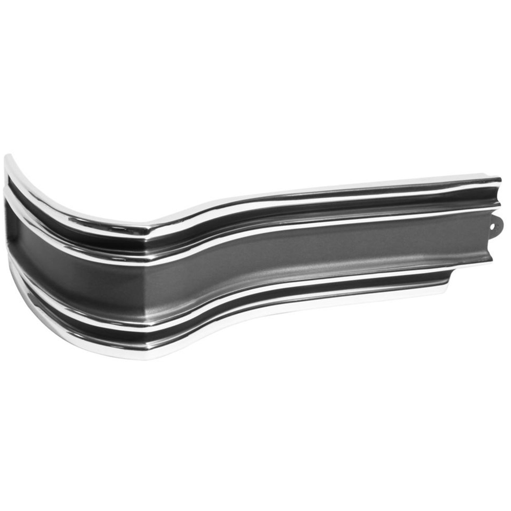1965 Chevrolet Impala/Caprice/Bel Air CORNER MOLDING LH GRAY/BLACK INSERT (SS) | XP5087P