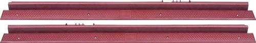 1991 Chevrolet Camaro DOOR SILL PLATES; RED; PAIR | IN10217Z