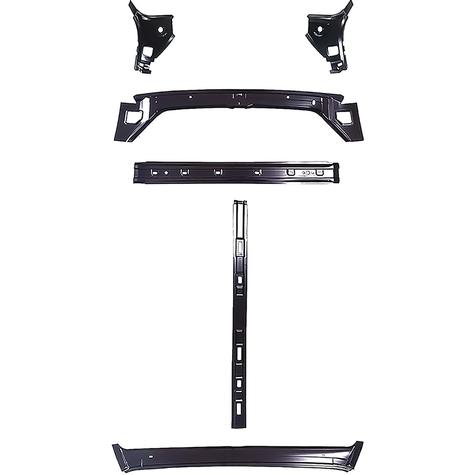 1972 Chevrolet Nova/Chevy II INNER ROOF PANEL BRACE SET; HARDTOP MODELS | BP10081N