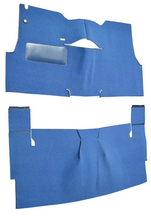 1956 Chevrolet Full Size up to 1957 LOOP CARPET SET CUT AND SEWN ACC 2 PIECES | IN10027L