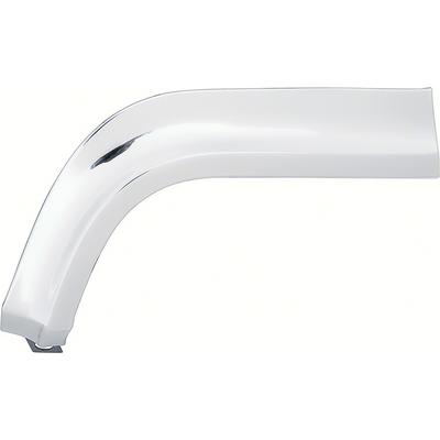 1963 Chevrolet Impala/Caprice/Bel Air UPPER FRONT FENDER EYEBROW MOLDING; RH PASSENGER SIDE | 3827132