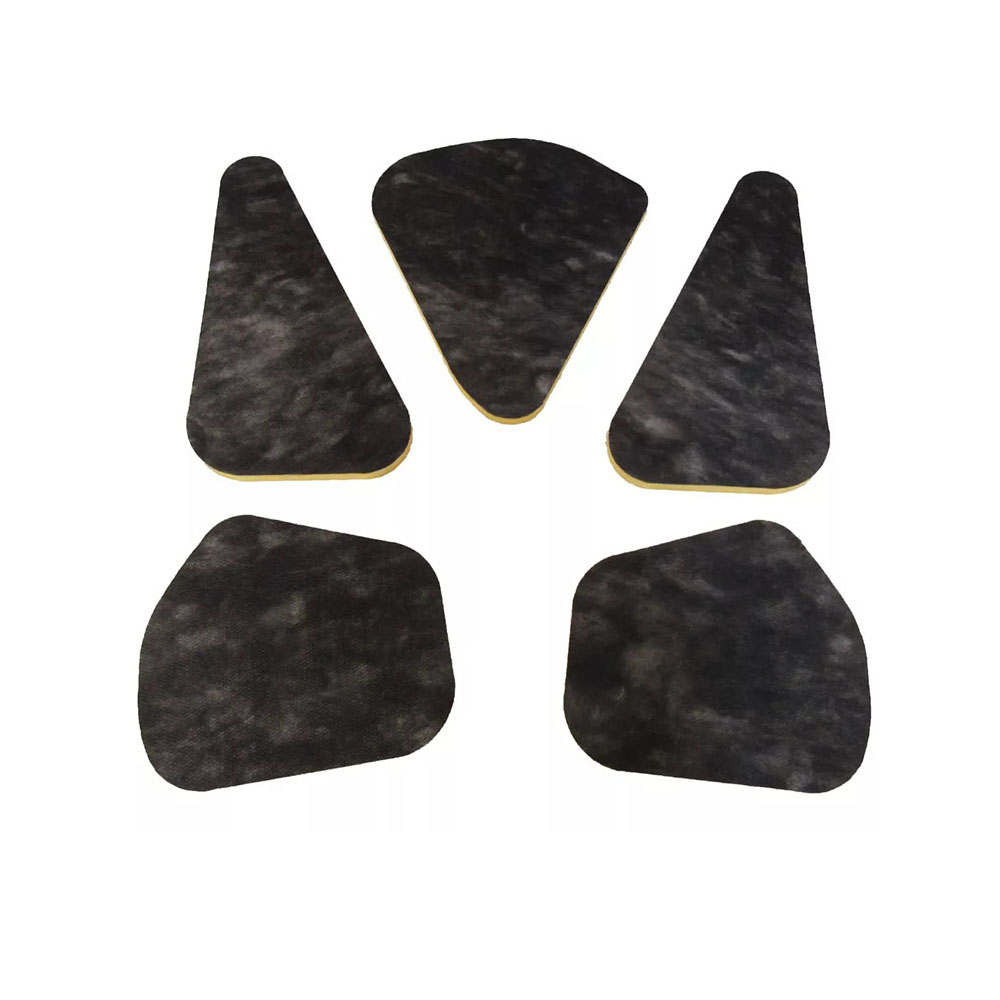1966 Buick Skylark/GS/Regal/GN HOOD INSULATION PAD; 5PC; CORRECT MATERIAL; YELLOW | EN10050S