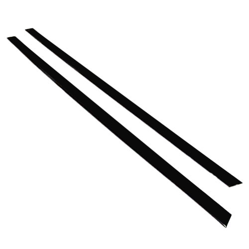 1983 Chevrolet Monte Carlo REPRODUCTION REAR BUMPER LOWER GLOSS BLACK TRIM SET | BP10076M