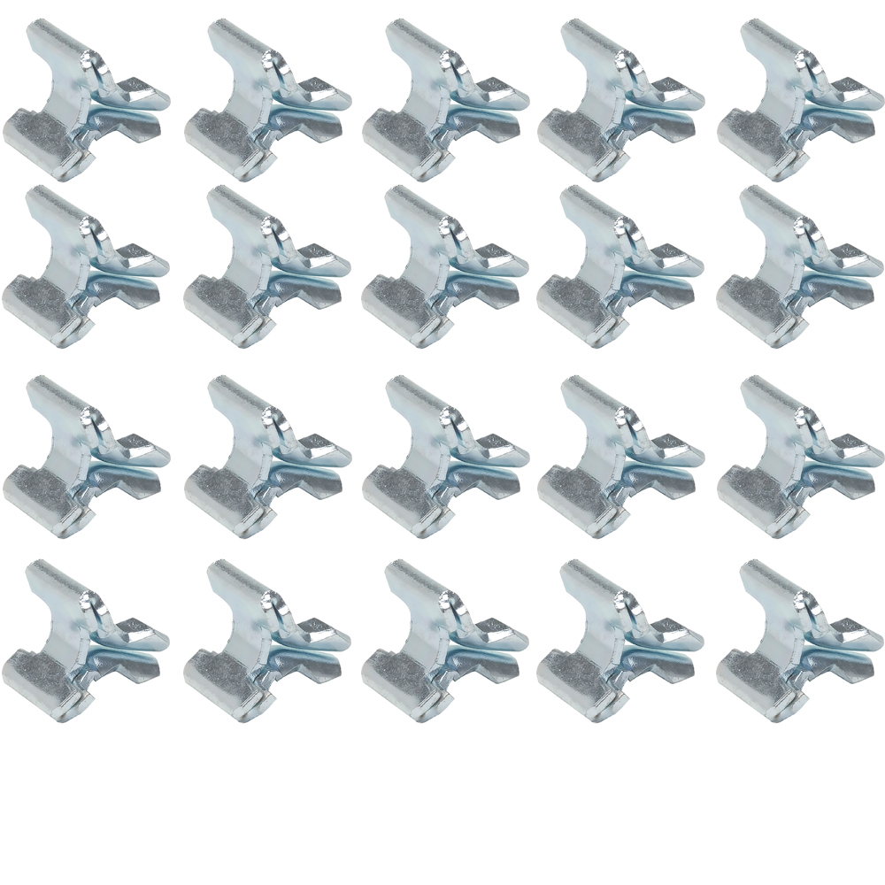 1969 Chevrolet Impala/Caprice/Bel Air LICENSE PLATE PANEL PINCH CLIP; SET OF 25 PIECES | BP10121P
