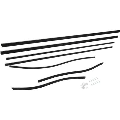 1958 Chevrolet Impala/Caprice/Bel Air DOOR & QUARTER WINDOW WINDOWFELT WEATHERSTRIP SET; 2 DOORS; CONVERTIBLE; OEM STYLE; 8 PIECE SET | WS10039P