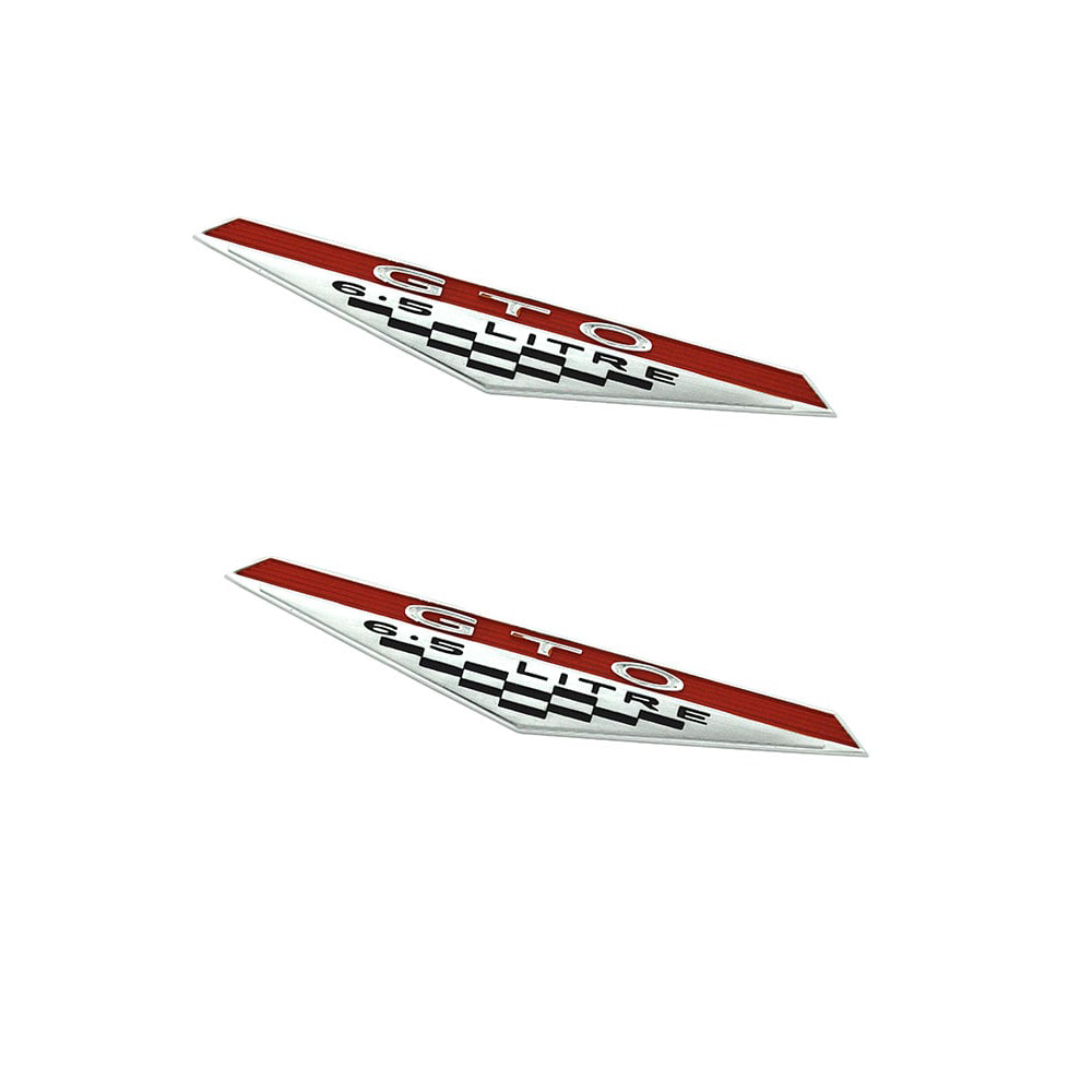 1965 Pontiac GTO/LeMans/Tempest (GTO) 6.5 DOOR PANEL EMBLEM GM # 7656954 - PR | EM10021G