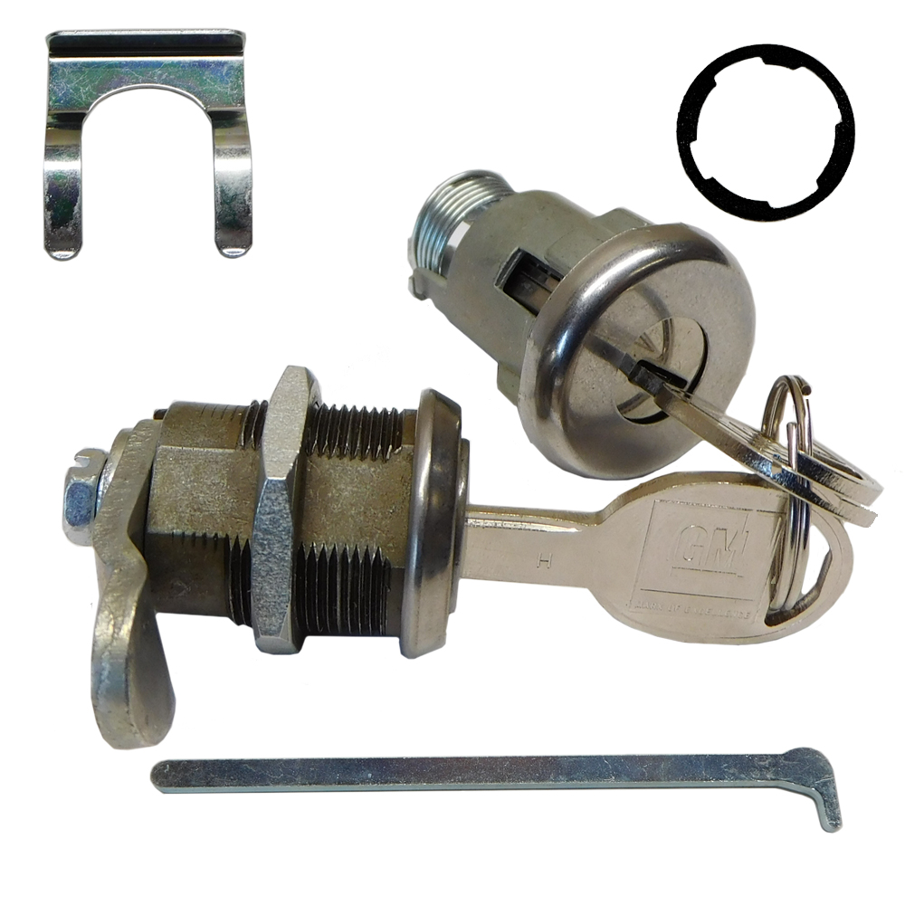 1971 Pontiac Grand Prix 69-UP CONSOLE & TRUNK LOCK KIT 197G | KL10017X