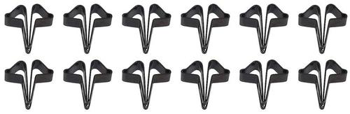 1969 Chevrolet Camaro REAR HEADLINER MOUNTING STRIP CLIP SET; COUPE; 12-PIECE SET | IN10244F