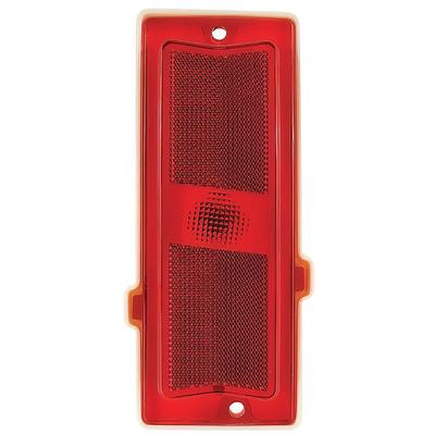 1970 Chevrolet Chevelle/Malibu REAR SIDE MARKER LAMP LENS ASSEMBLY WITH GASKET; RH, PASSENGER SIDE | 917102