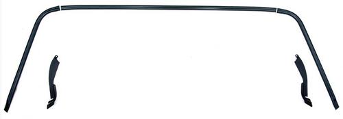 1971 Chevrolet Camaro FRONT WINDSHIELD MOLDING SET; BLACK; 5-PIECE SET | 153560
