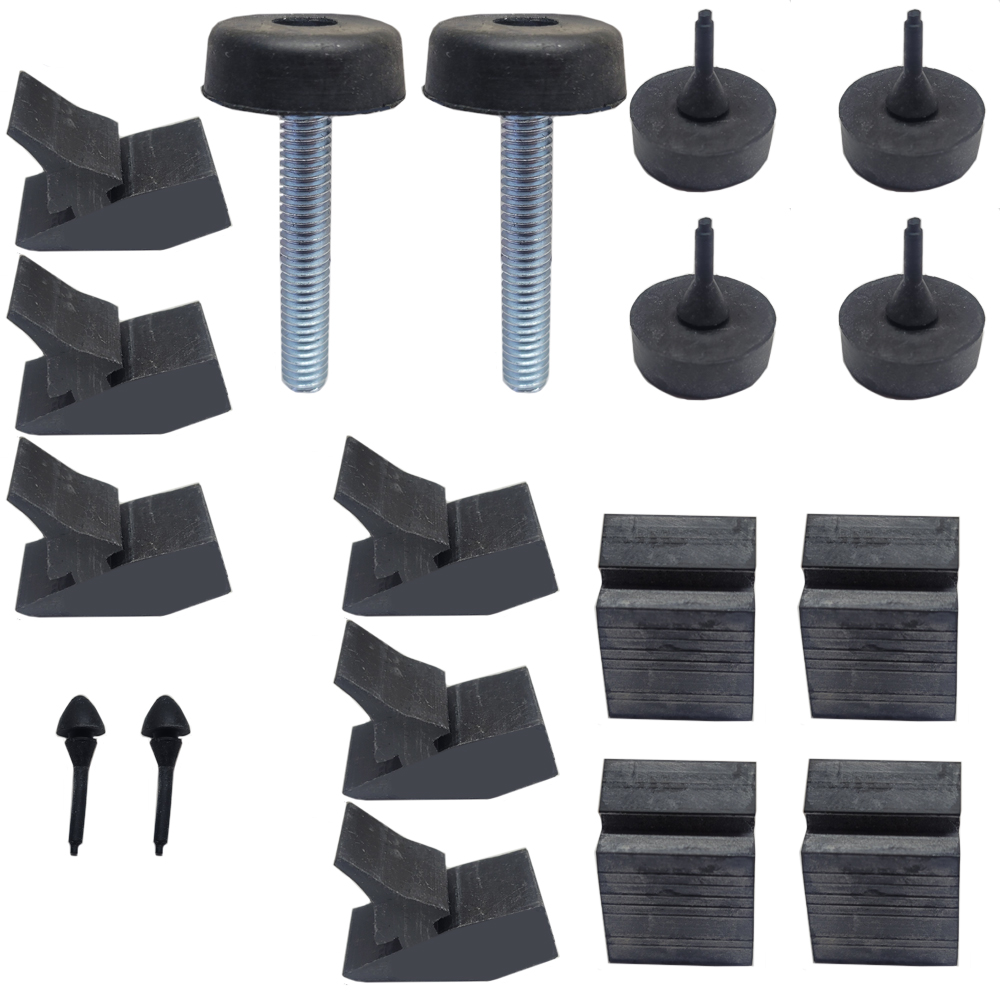 1965 Oldsmobile Cutlass/442/F85 RUBBER BUMPER KIT (INCLUDES DOORS, HOOD, TRUNK & GLOVE BOX BUMPERS) MADE IN THE USA | WS4283T
