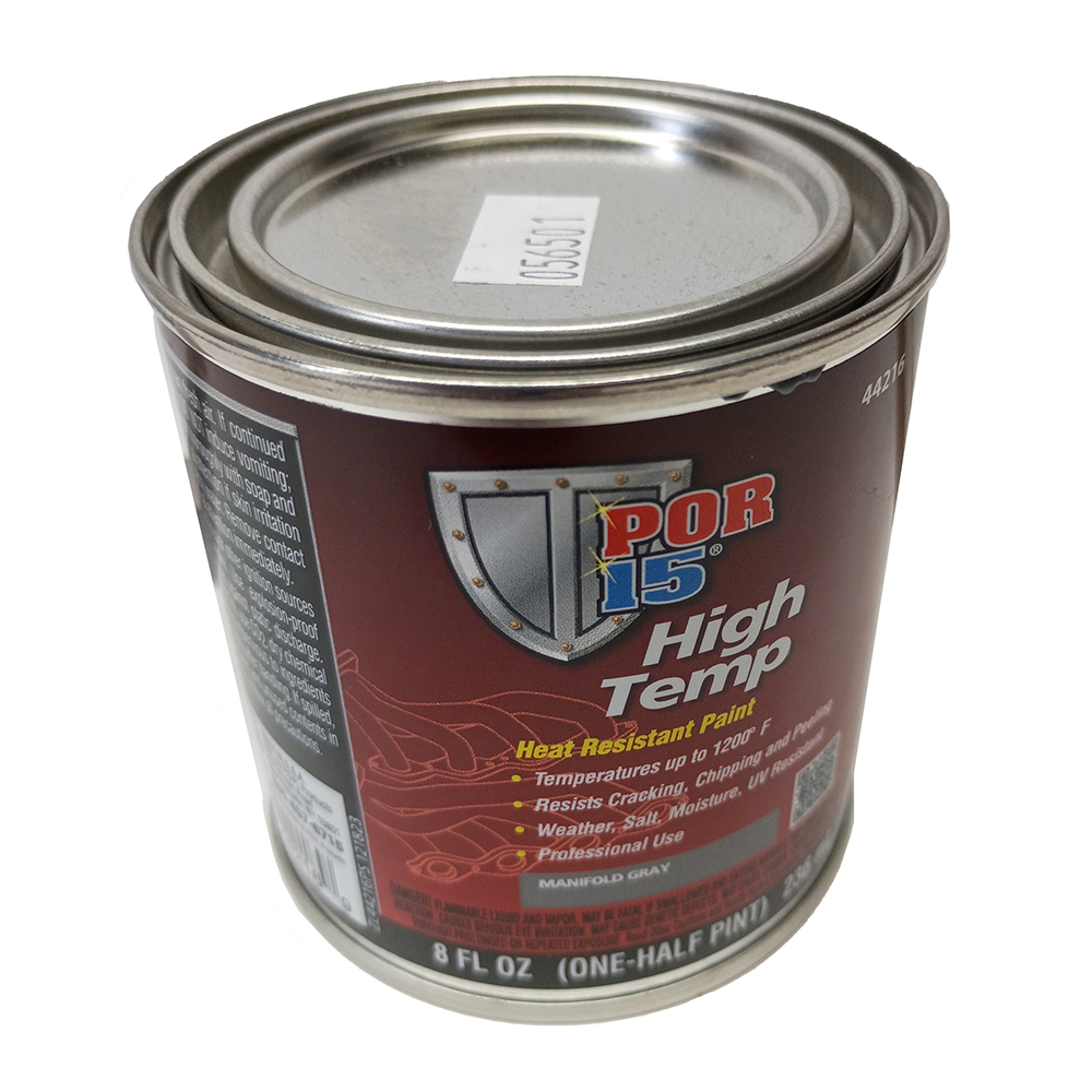 1980 Pontiac GTO/LeMans/Tempest POR 15 HIGH TEMPERATURE MANIFOLD GRAY – 8 OUNCE CAN | PT4032Z