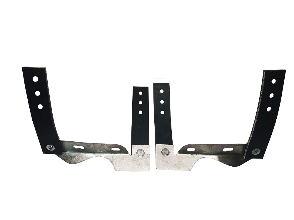 1971 Pontiac Grand Prix 69-UP MUFFLER HANGERS; STAINLESS STEEL; SET | EX10006Z