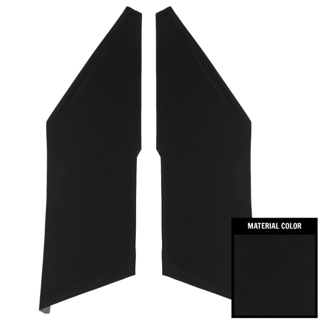 1971 Oldsmobile Cutlass/442/F85 EAR MUFF BOARDS ASSEMBLED; (CUTLASS SUPREME; SAIL PANELS); PAIR; (PERFORATED) | IN10244T
