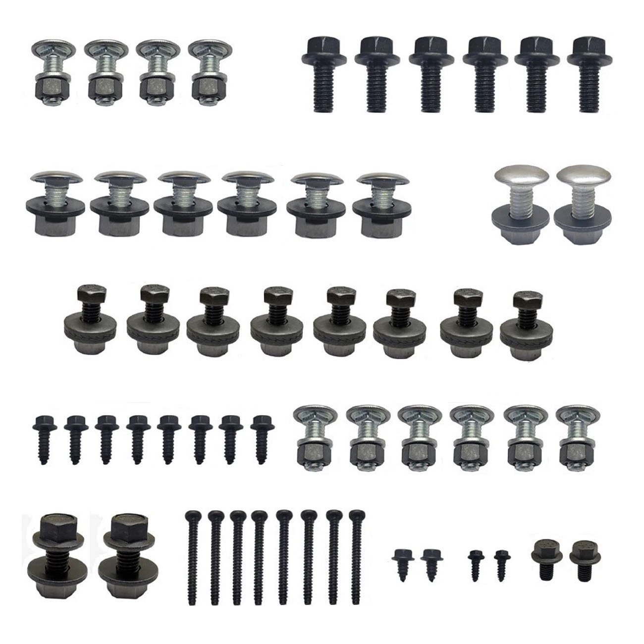 1972 Buick Skylark/GS/Regal/GN BUMPER BOLT KIT (HEX STYLE FOR CALIFORNIA AND KANSAS BUILT CARS) | BP1042S