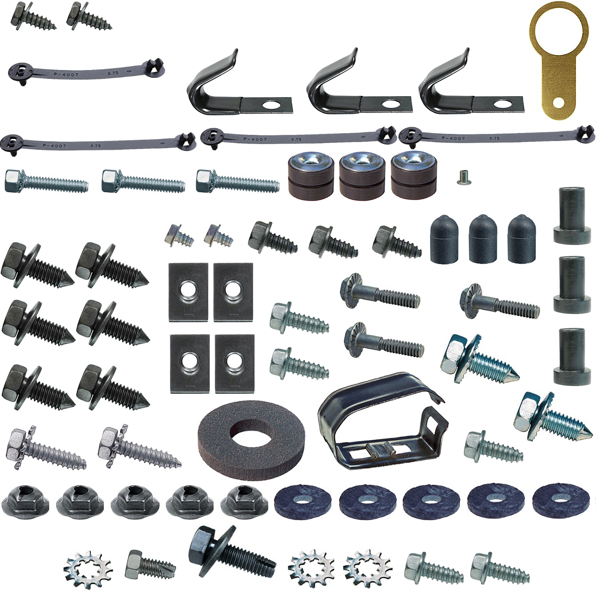 1967 Chevrolet Chevelle/Malibu NON-MASTER UNDERHOOD DETAILING KIT (69 PIECES) | HB5953V