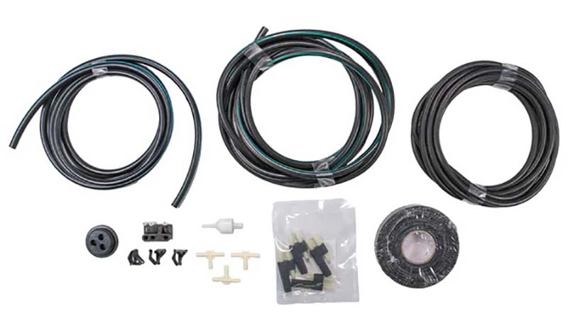 1969 Pontiac GTO/LeMans/Tempest FRONT HIDEAWAY COMPLETE VACUUM HOSE KIT | GH10017G