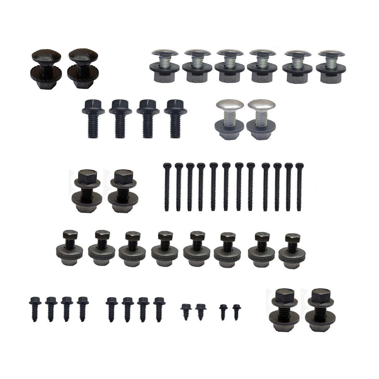 1970 Buick Skylark/GS/Regal/GN BUMPER BOLT KIT (HEX STYLE FOR CALIFORNIA AND KANSAS BUILT CARS) | BP10133S