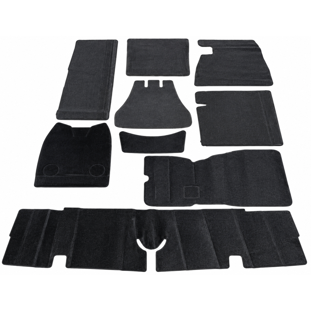 1969 Chevrolet Impala/Caprice/Bel Air CARPET UNDERLAY & SOUND DEADENER SET; EVA; 9 PIECE SET | IN3013Z