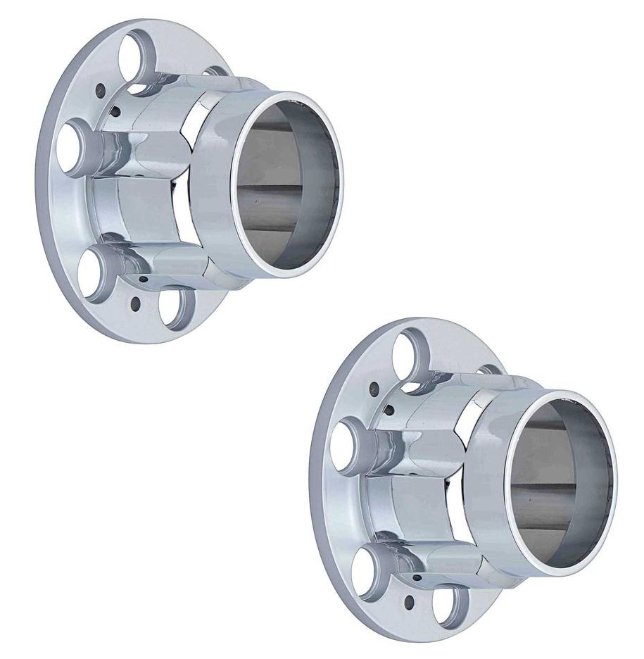 1981 GM Truck REAR HUB CAP; OPEN CENTER; 6 LUG; PAIR | WT10019K
