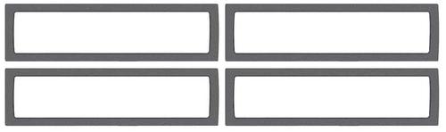 1977 Pontiac GTO/LeMans/Tempest SIDE MARKER GASKET SET; 4 PIECE SET (VENTURA) | 3962935