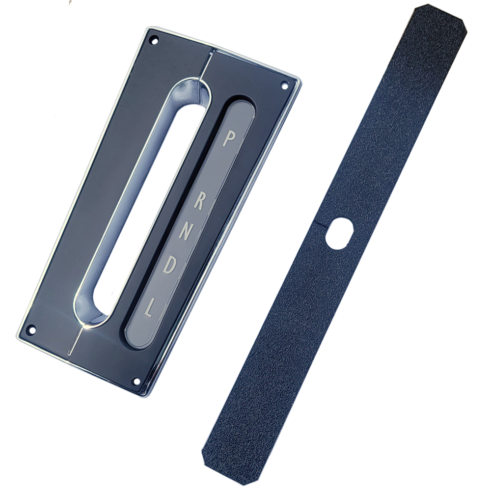1966 Chevrolet Nova/Chevy II AUTOMATIC SHIFT BEZEL ASSEMBLY (INCLUDES 2 PIECE SHIFTER BEZEL, SLIDER & INDICATOR LENS) | CP5378N