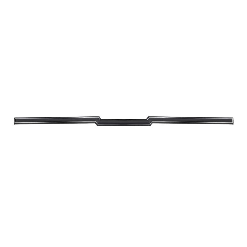 1984 Buick Skylark/GS/Regal/GN REAR BUMPER IMPACT STRIP WITH WHITE LINE FITS REGAL 2-DOOR | BP1032S