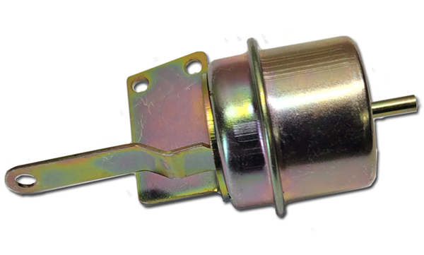 1972 Oldsmobile Cutlass/442/F85 OAI VACUUM MOTOR (GOLD CADMIUM PLATED - ATTACHES TO PLASTIC RAM AIR UPPER PART. MADE LIKE ORIGINAL) | CW1780T