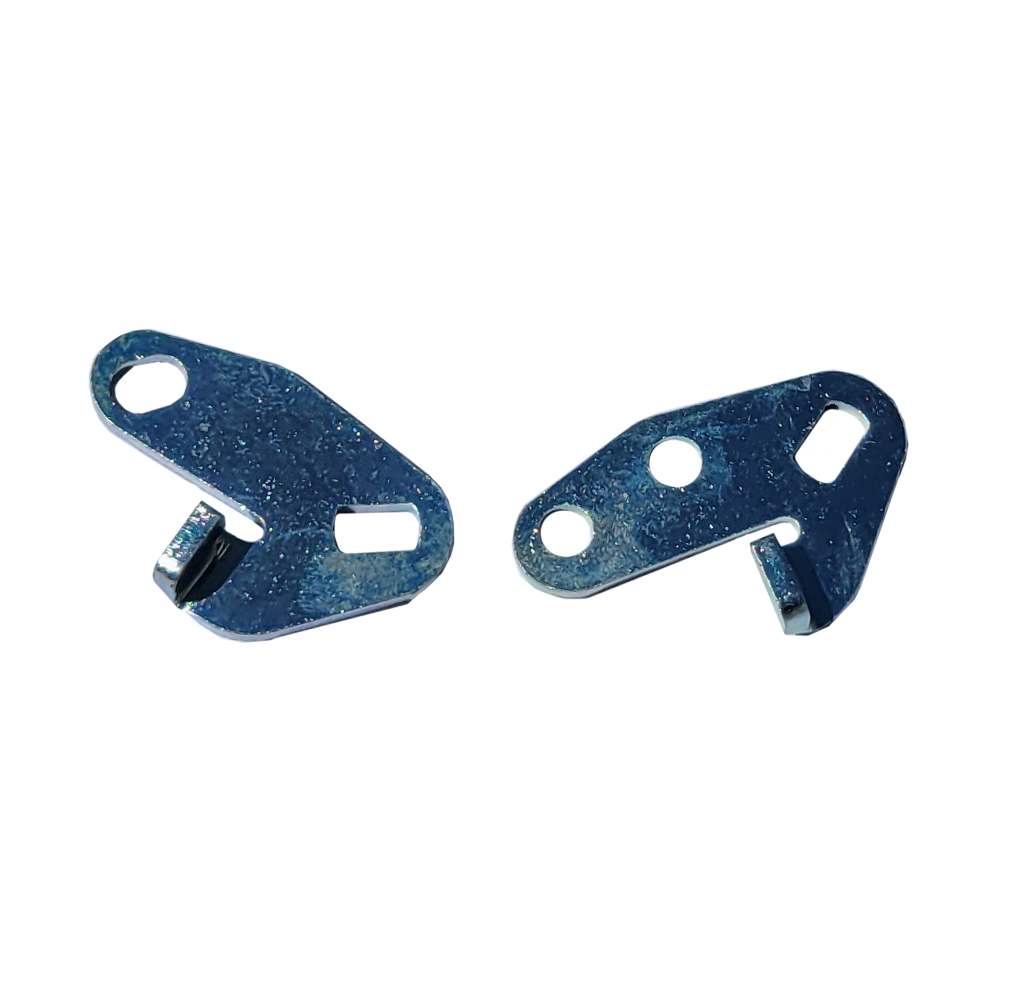 1966 Oldsmobile Cutlass/442/F85 TRI-POWER SECONDARY ROD ARMS THROTTLE LEVER PAIR | TP3876T