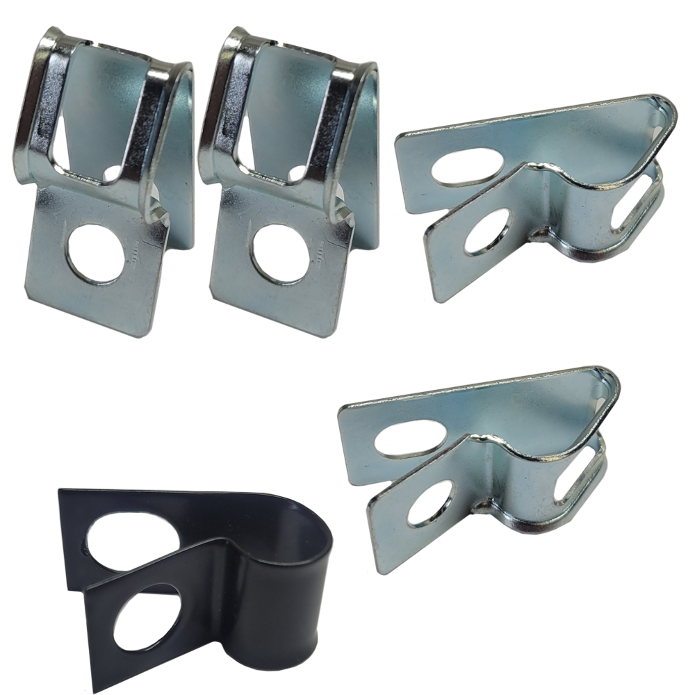 1970 Oldsmobile Cutlass/442/F85 FUEL LINE CLIP KIT - CAR WITH 3/8