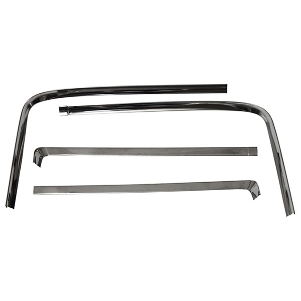 1966 Buick Skylark/GS/Regal/GN REAR WINDOW MOLDING KIT - 4 PIECES SET | XP4733A