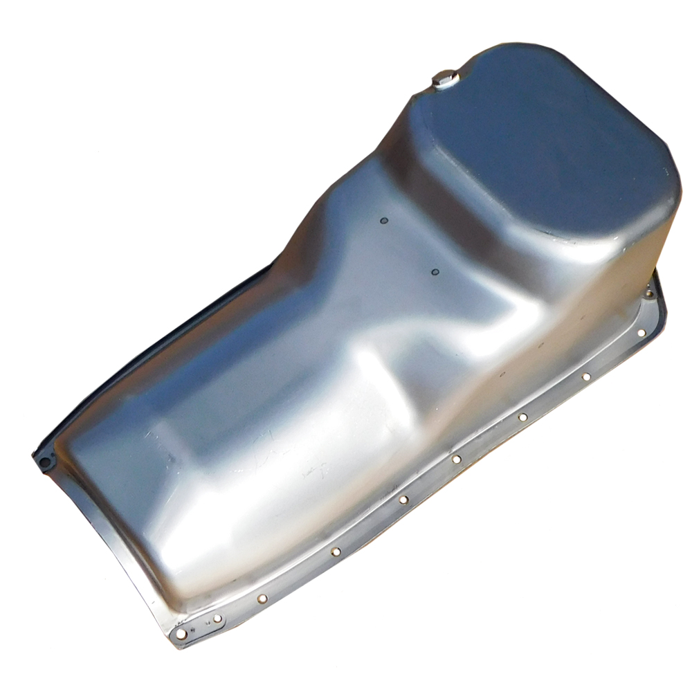 1969 Oldsmobile Cutlass/442/F85 OIL PAN – RAW FACTORY STEEL 330; 350; 400; 455 ENGINES | EN2498T