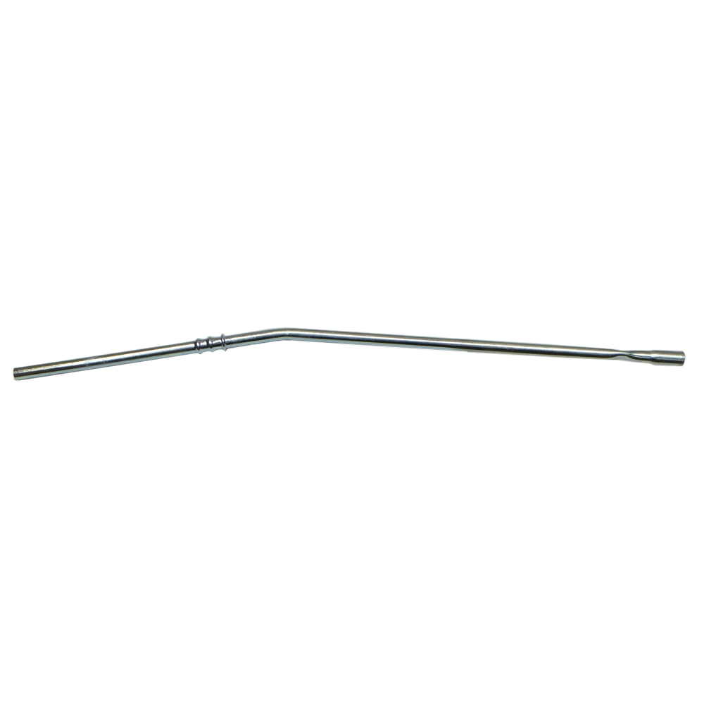 1968 Oldsmobile Cutlass/442/F85 ENGINE OIL DIPSTICK TUBE SILVER CAD PLATED WITH 400 OR 455 ENGINE GM 401357 | 401357