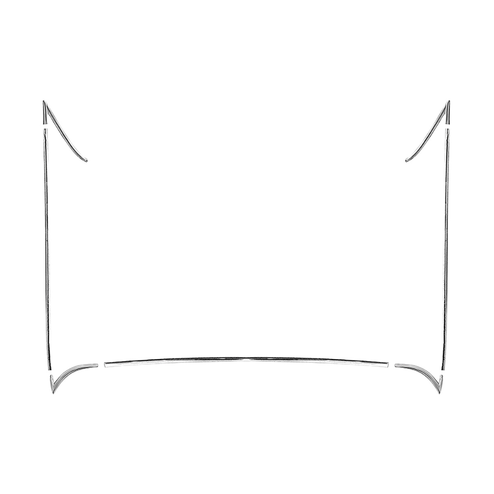 1968 Chevrolet Chevelle/Malibu VINYL TOP MOLDING SET (7 PIECE KIT) NEW | XP4756V