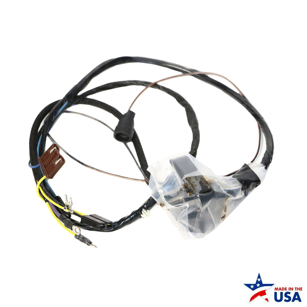 1968 Oldsmobile Cutlass/442/F85 ENGINE HARNESS, V8, WITHOUT CARB. IDLE STOP SOLENOID | 11585