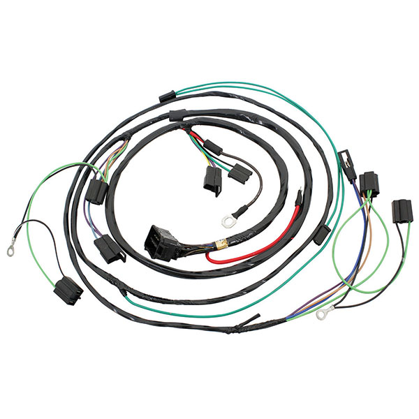 1966 Oldsmobile Cutlass/442/F85 FRONT LIGHT HARNESS, V8 (WITH RALLY PACK GAUGES) | 10510