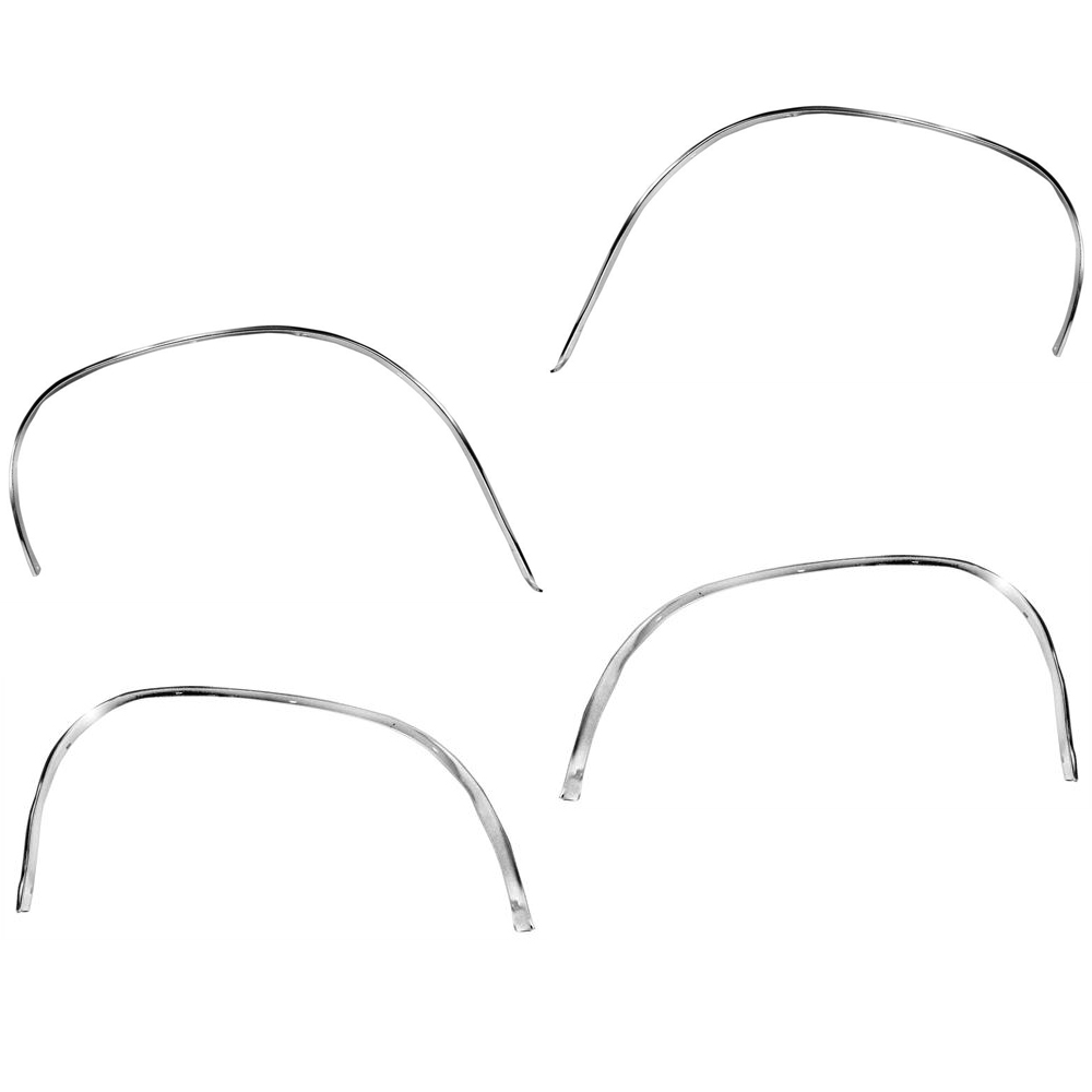 1967 Chevrolet Chevelle/Malibu WHEEL MOLDING REPRODUCTION - SET OF 4 | XP4795V