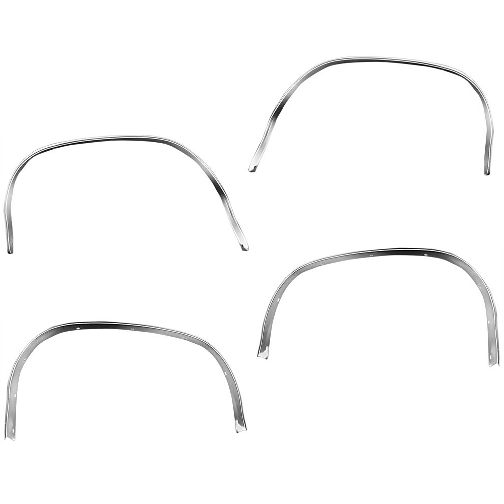 1972 Chevrolet Chevelle/Malibu WHEEL WELL MOLDING REPRODUCTION - SET OF 4 | XP4804V
