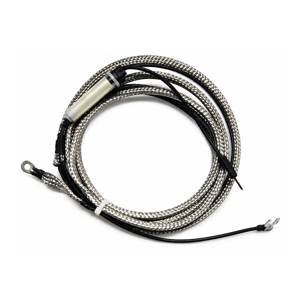 1972 Oldsmobile Cutlass/442/F85 TACHOMETER HARNESS, V8 - FACTORY TACHOMETER HARNESS FOR CARS WITH THE RALLY PACK OPTION.  THIS IS THE COMPLETE GROUND SHIELD HARNESS THAT CONNECTS THE TACH TO THE COIL.  IT HAS THE FUSIBLE LINK ON IT JUST LIKE GM DID IT | 15810