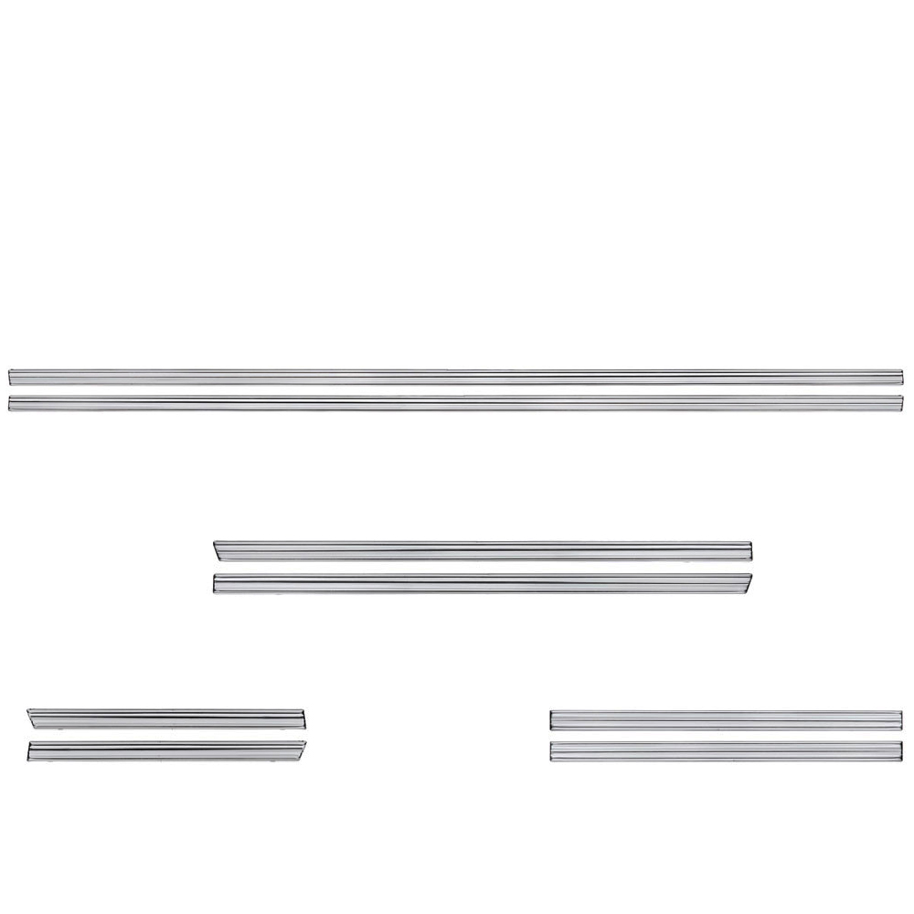 1969 Chevrolet Chevelle/Malibu LOWER BODY SIDE MOLDING KIT (MALIBU) - 8 PIECES | XP4827V