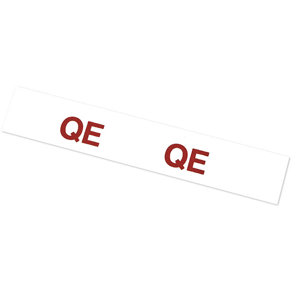 1968 Oldsmobile Cutlass/442/F85  455-4V A BODY AT HIGH COMP H/O 71-73 350-4V A BODY AT LOW COMP 4 SPEED QE ENGINE CODE DECAL (D00049) | DC2034T